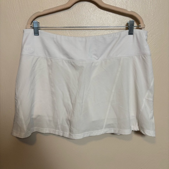 bolle Pants - Bolle Women's Skort Tennis Pickleball Athletic‎ Pleated White Shorts Size XL